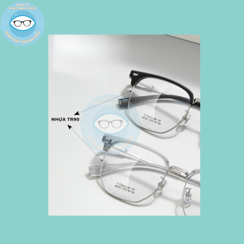 Gọng nhựa càng kính titanium mã M6131